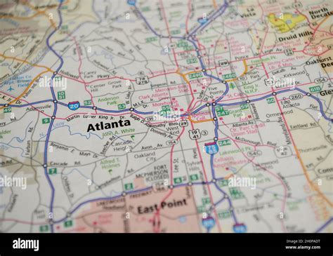 Map Of Atlanta Ga City Limits