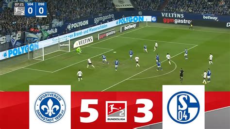 Sv Darmstadt Gegen Fc Schalke Bundesliga