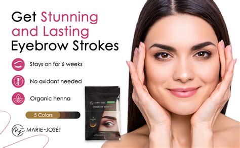 Marie José And Co Henna Dye Set Long Lasting Professional