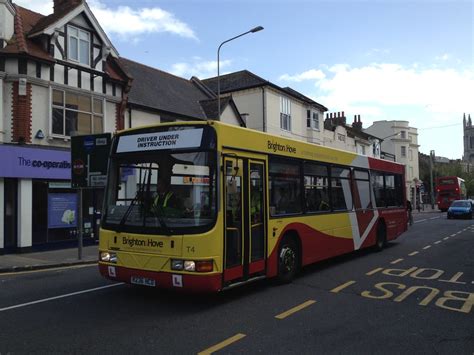 T4 On Training Bus Brighton And Hove Fleet Number T4 On Tr