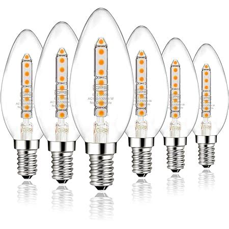 Shinestar Pack Dimmable E Led Candelabra Bulbs W Equivalent