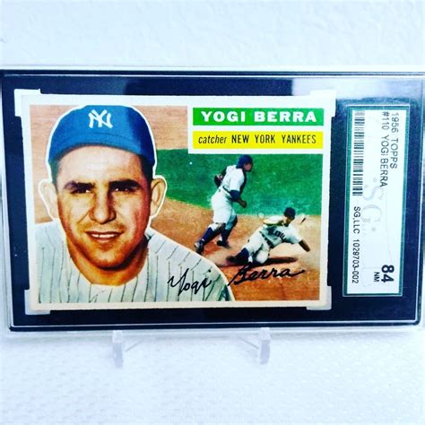 1956 TOPPS YOGI BERRA Yogi Berra Yogi New York Yankees