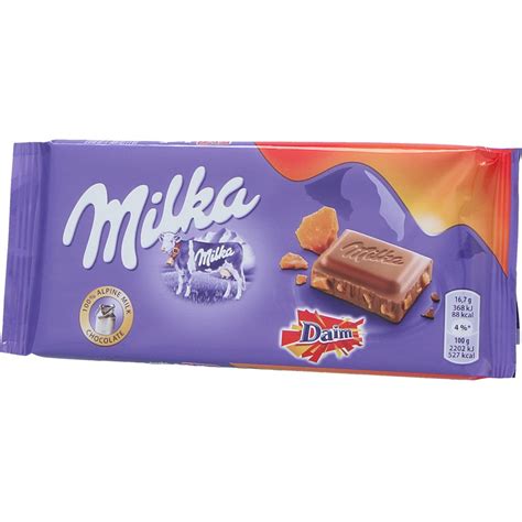 Chocolate Milka Daim G Chocolate De Leite Chocolates