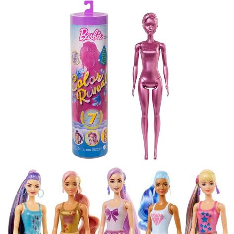 Barbie Color Reveal Serie 5 Brilho Surpresa Boneca Mattel Submarino