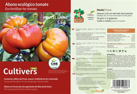 Abono Tomate Ecol Gico