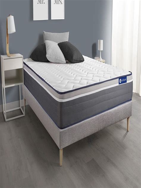 Ensemble Matelas Ressorts Ensach S Et M Moire De Forme Et Sommier