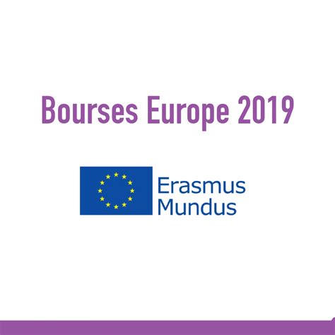 Erasmus Mundus Bourses Etudiants Ma