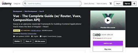 Best Vue Js Courses