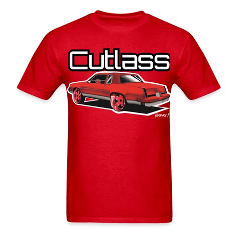 Red Cutlass T Shirt In Stock Fast Shipping Buy Now