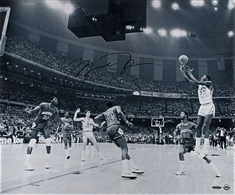 Michael Jordan Autographed 1982 Ncaa Championship Shot Photo 24x20