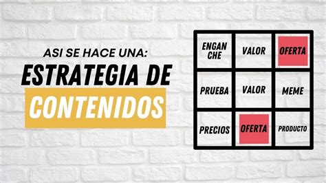 Descubre Los Secretos Para Crear Una Estrategia De Contenido Exitosa