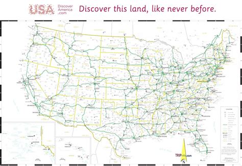 Printable United States Map With Interstates - Printable US Maps