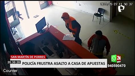 Smp Pnp Frustra Asalto A Casa De Apuestas Y Captura A Dos Peligrosos