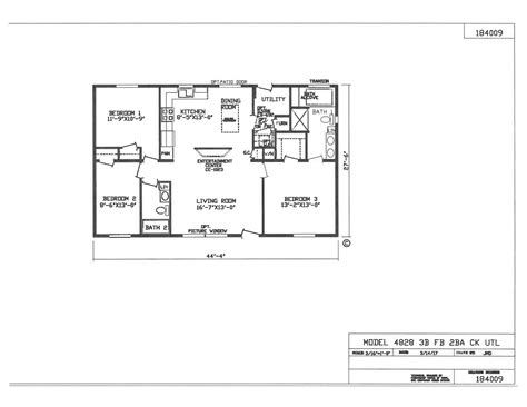 Floor Plans For 2 Bedroom Modular Homes - Infoupdate.org