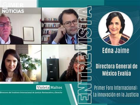 Entrevista Tecnología Puede Facilitar Acceso A La Justicia México Evalúa Imer Noticias