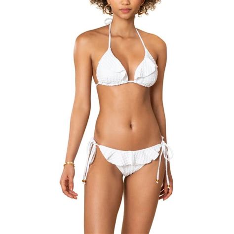 Shoshanna Swim Shoshanna Ruffle String Bikini Bottom Poshmark