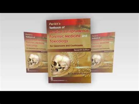 Parikh Textbook Of Medical Jurisprudence Forensic Medicine And