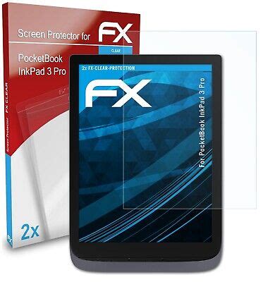 atFoliX 2x Película Protectora para PocketBook InkPad 3 Pro