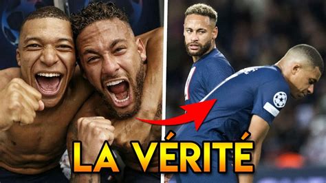 La vérité sur la relation Mbappé Neymar Ils se detestent Une