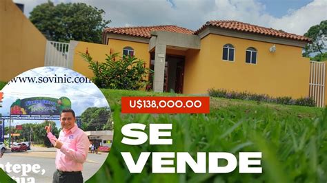 Casa En Venta Km 16 Carretera Masaya Los Almendros YouTube