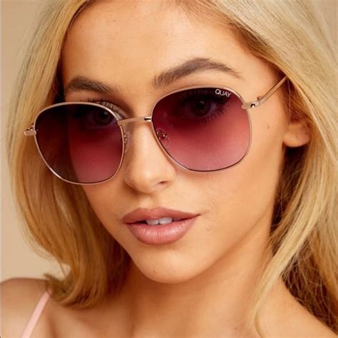 Quay Australia Jezabell Rose Sunglasses