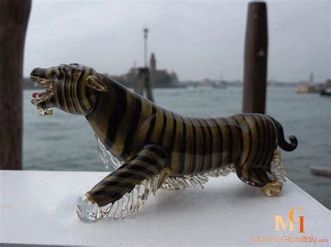 Murano Glass Tiger Buy Online Official Murano Store