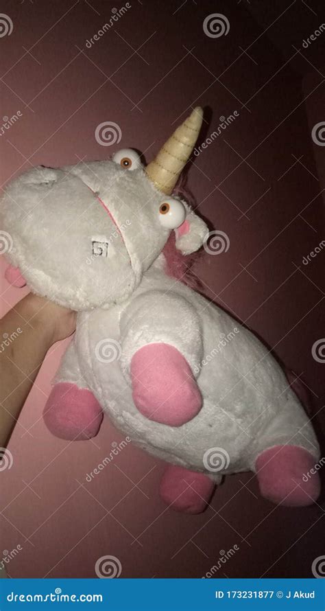 Unicorn agnes plushie stock image. Image of agnes, pink - 173231877