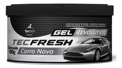 Aromatizante Odorizador Cheirinho Gel Carro Novo Tecfresh Mercadolivre