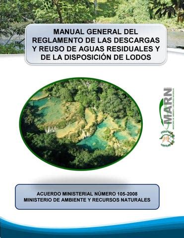 Manual General Del Reglamento De Las Descargas Y Reuso De Agua