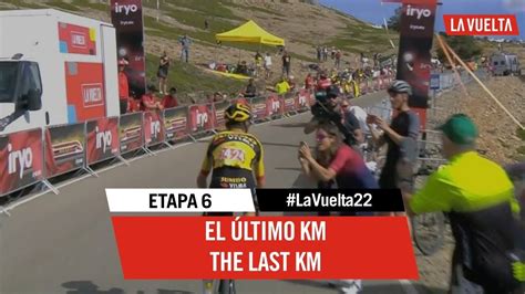 Flamme Rouge Last Km Stage 6 La Vuelta 2023 YouTube