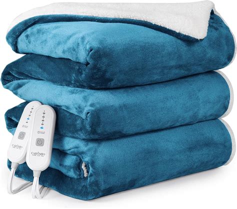 Amazon Caromio Electric Blanket Queen Size X Large Thick