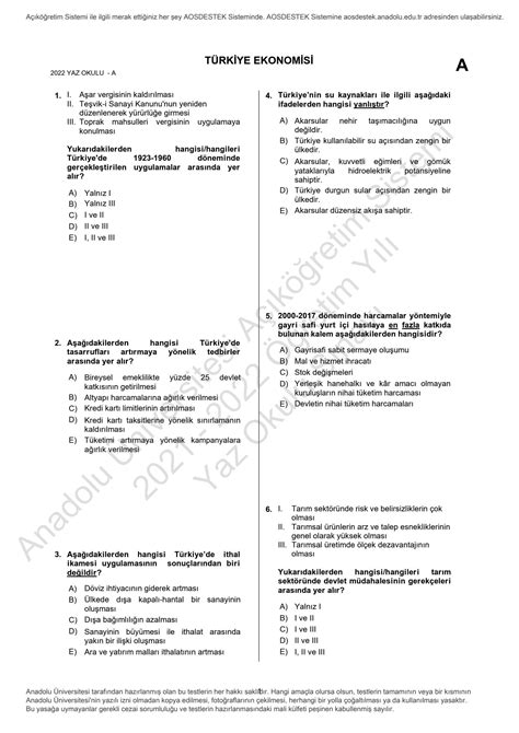 Solution T Rkiye Ekonomisi Yaz Okulu Studypool