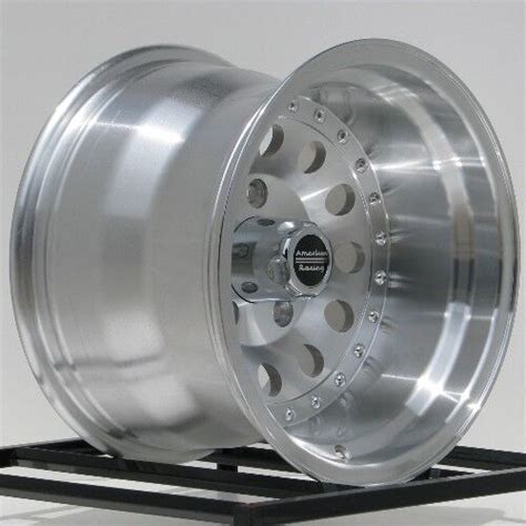 American Racing AR625183 American Racing AR62 Outlaw II Silver Wheels