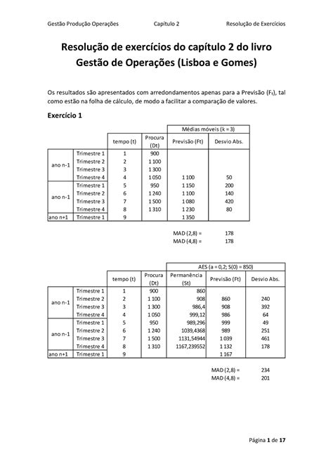 Resolu O Exerc Cios Cap Tulo Resolu O De Exerc Cios Do Cap Tulo