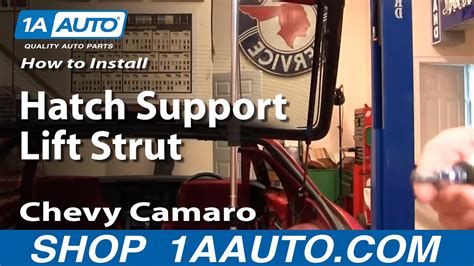 How To Replace Rear Hatch Support Struts Chevy Camaro A Auto