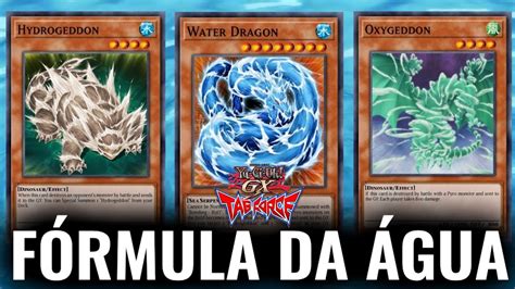 Yu Gi Oh GX Tag Force Deck De Water Dragon MONSTRO H20 ANTI FOGO E