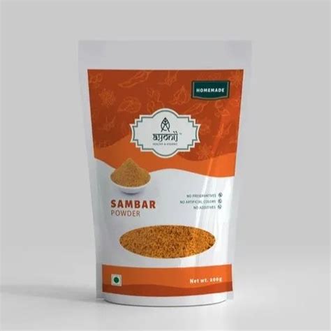 Ayonij Sambar Powder Packaging Size 200 G Packaging Type Packet At