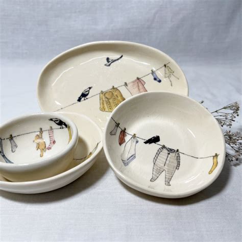 Washing Day Series Mini Dishes Town Country Gallery Yarragon