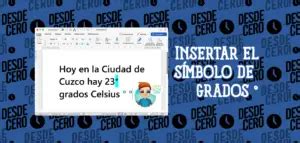 Cómo Insertar el Símbolo de Grados en Microsoft Word Blog