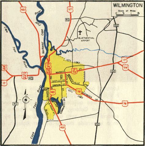 Maps Of Wilmington North Carolina