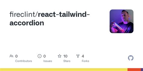 GitHub - fireclint/react-tailwind-accordion