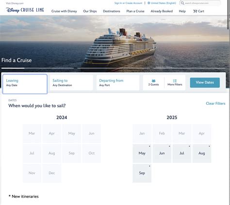 Disney Cruise Line Announces Summer 2025 Itineraries May September