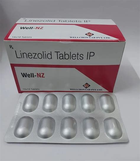 Well NZ Linezolid Tablets IP 600 Mg Packaging Size 10X10 At Rs 3570