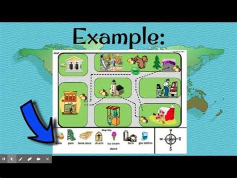 Map Key Example For Kids