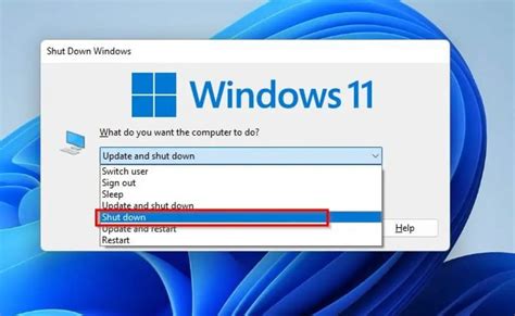 How To Shut Down Windows 11 Itechguides