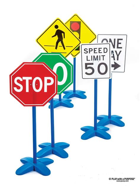 Plastic Traffic Signs | Traffic signs, Traffic, Ride ons