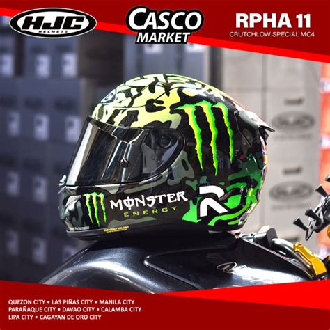 Hjc Rpha Crutchlow Replicas Full Face Helmet Lazada Ph