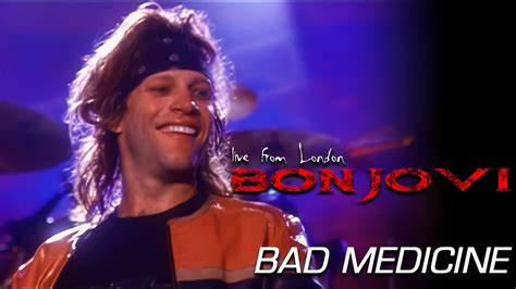 Bon Jovi Bad Medicine Live From London Subtitulado Youtube