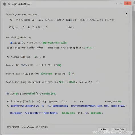 saving code  reboot stable diffusion