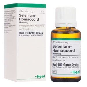 Selenium Homaccord Gotas Medicamento Homeop Tico La Farmacia Homeop Tica